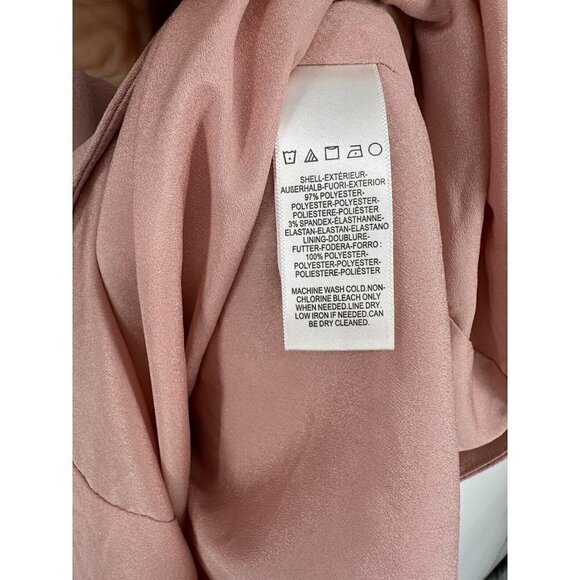 Dress The Population Elle Sheath Dress In Blush Size M $168 READ - Picture 3 of 10